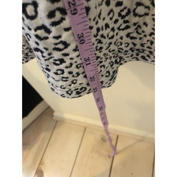 Tyler Boe Women's KIM Cheetah Leopard Animal Print Cowl Neck Dress Small - Picture 5 of 6